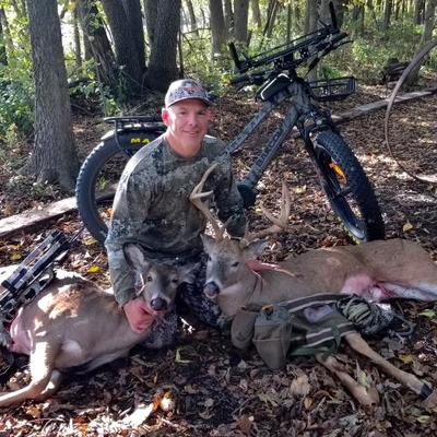 customer photo of Bakcou Used my Bakcou Mule all summer to scout. Headed out a little over a mile into some public land that I could never hike and tagged out with a 10 pointer and a nice doe wit