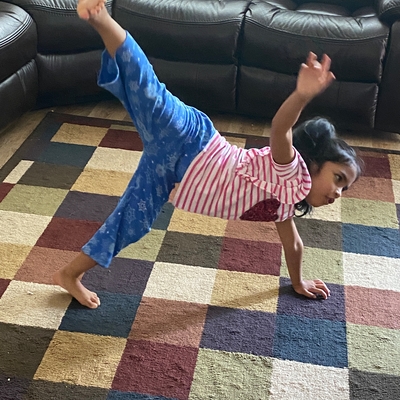 customer photo of Beanstalk.co Shanaya’s fitness challenge