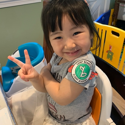 customer photo of Beanstalk.co Averie's excited to start flight academy!