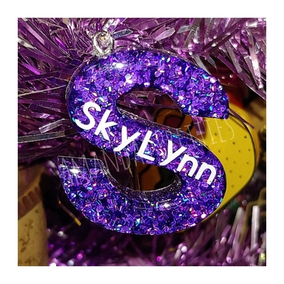 customer photo of C&S Glitter Emporium Purple Rain- 1980's