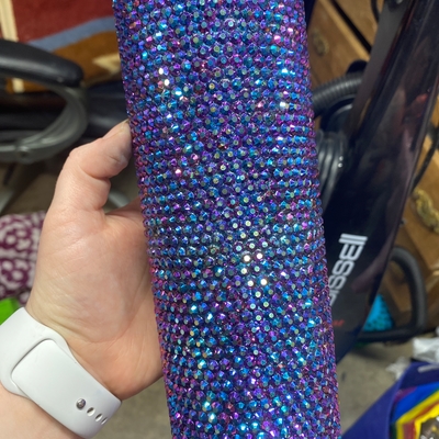 customer photo of C&S Glitter Emporium PURPLE HAZE AB (FORMERLY ARTIC AMETHYST) Non hotfix 2MM (8SS) ,3MM (10SS) ,4MM (16SS),&5MM (20SS)