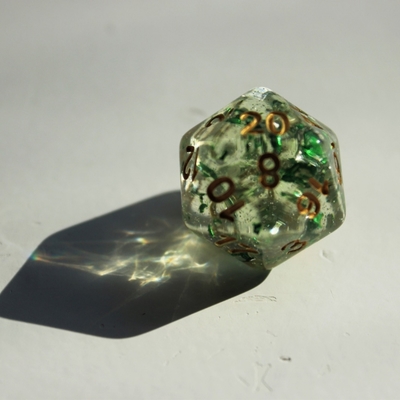 customer photo of Critical Kit Metal Flakes - Emerald
