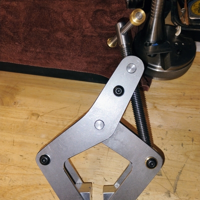 customer photo of D. Gray Drafting and Design Orange cat Machinist clamps kit