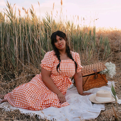 customer photo of JessaKae Beach City Gingham Dress