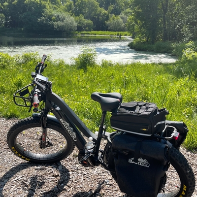 Nice day ride on one of Minneapolis’ bike trails