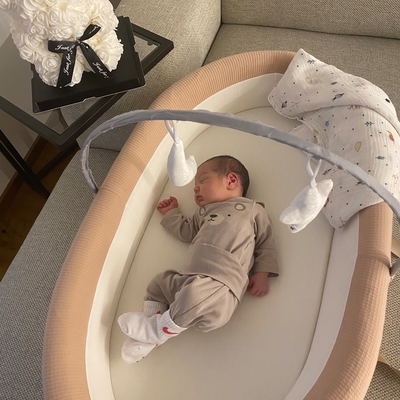  Baby-Nest CO-SLEEPING BABY BED 90x56cm - Nude