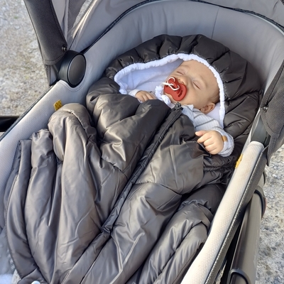 Igloo Mini ovetto/pram winter sack - TOG 4.5 - Anthracite 311