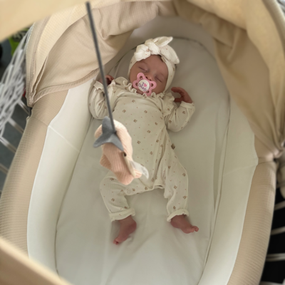 Geribde overall - PRINT LILLA 421