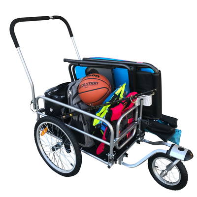 Cargo Beach Cart Stroller and Bike Trailer. Use for Sports