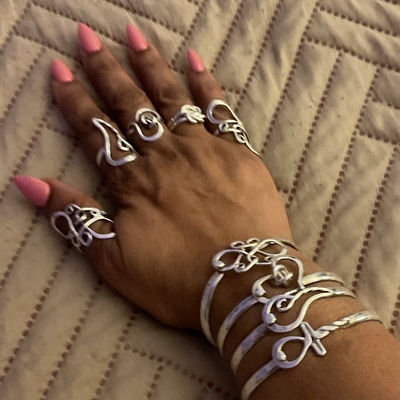 Loving my Crucian Gold jewelry 