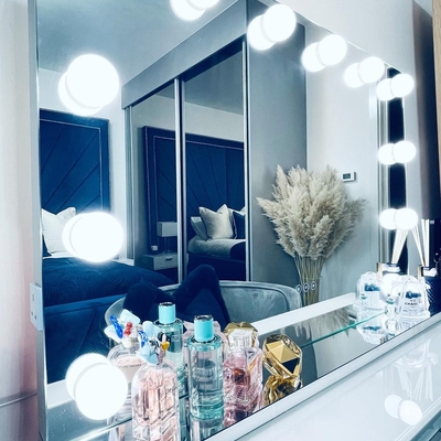 Kendall Hollywood Mirror with LED Lights - 70x100cm
