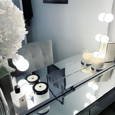 Whitney Audio Hollywood Mirror with LED Lights - 60 x 80cm