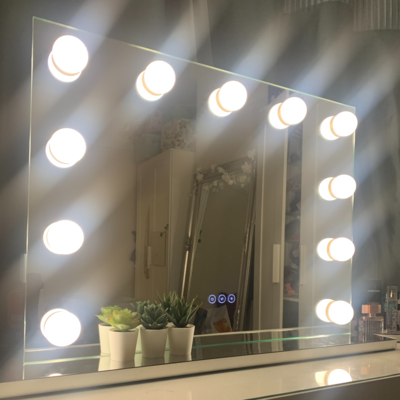 Kendall Hollywood Mirror with LED Lights - 60x80cm