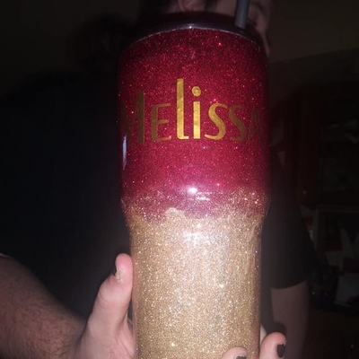 Glitter cup