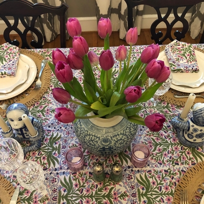 Mughal Jardin Placemats & Dinner Napkin Set