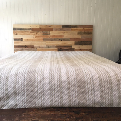 Reclaimed Wood Headboard