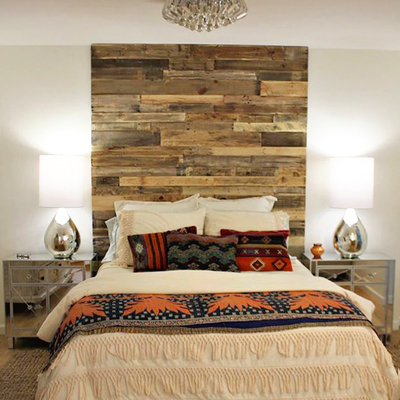 Reclaimed Wood Headboard