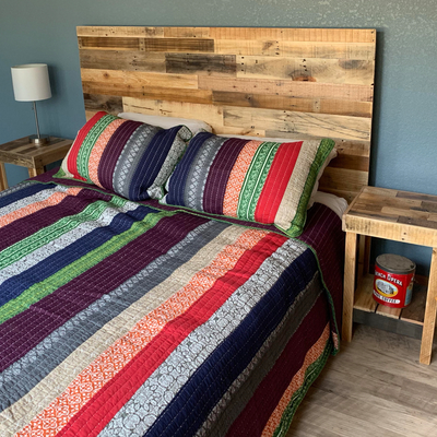 Reclaimed Wood Headboard