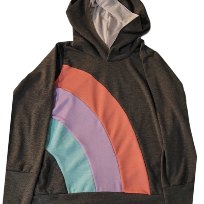 Rainbow falls hoodie
