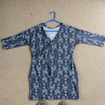 Shirt in elephant french terry