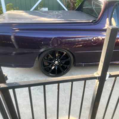 Hsv sv 9.5 on a Ute