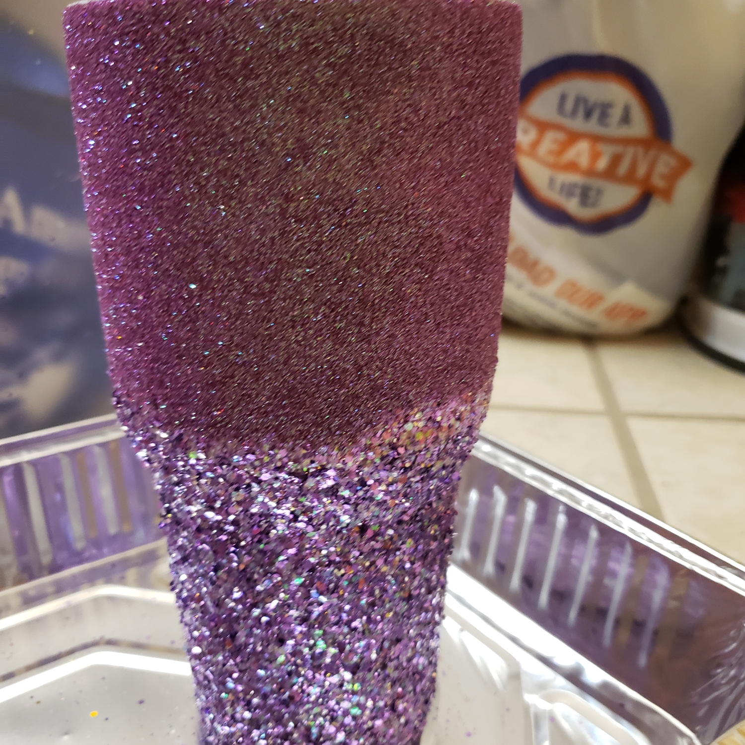 Purple Stuff Chunky Color Shifting Glitter