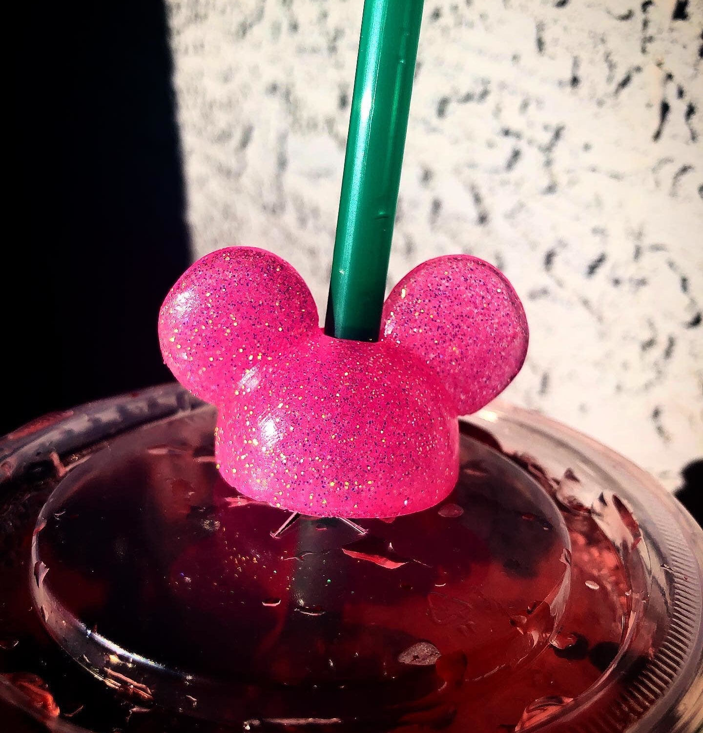 Mickey Mouse Straw Topper Custom Glitter Straw Topper Minnie