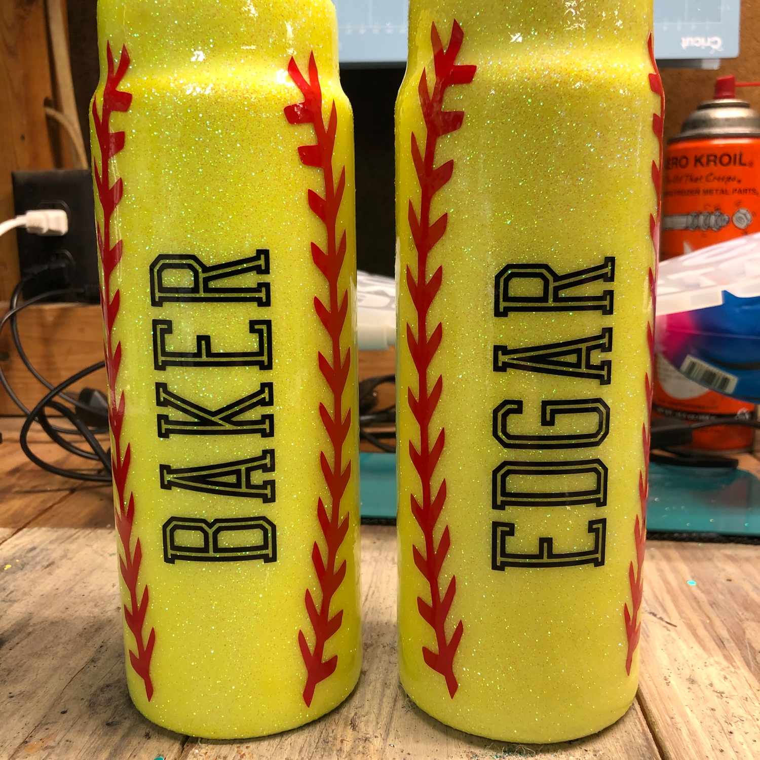 Softball Ultra Fine Rainbow Glitter Glitter Chimp