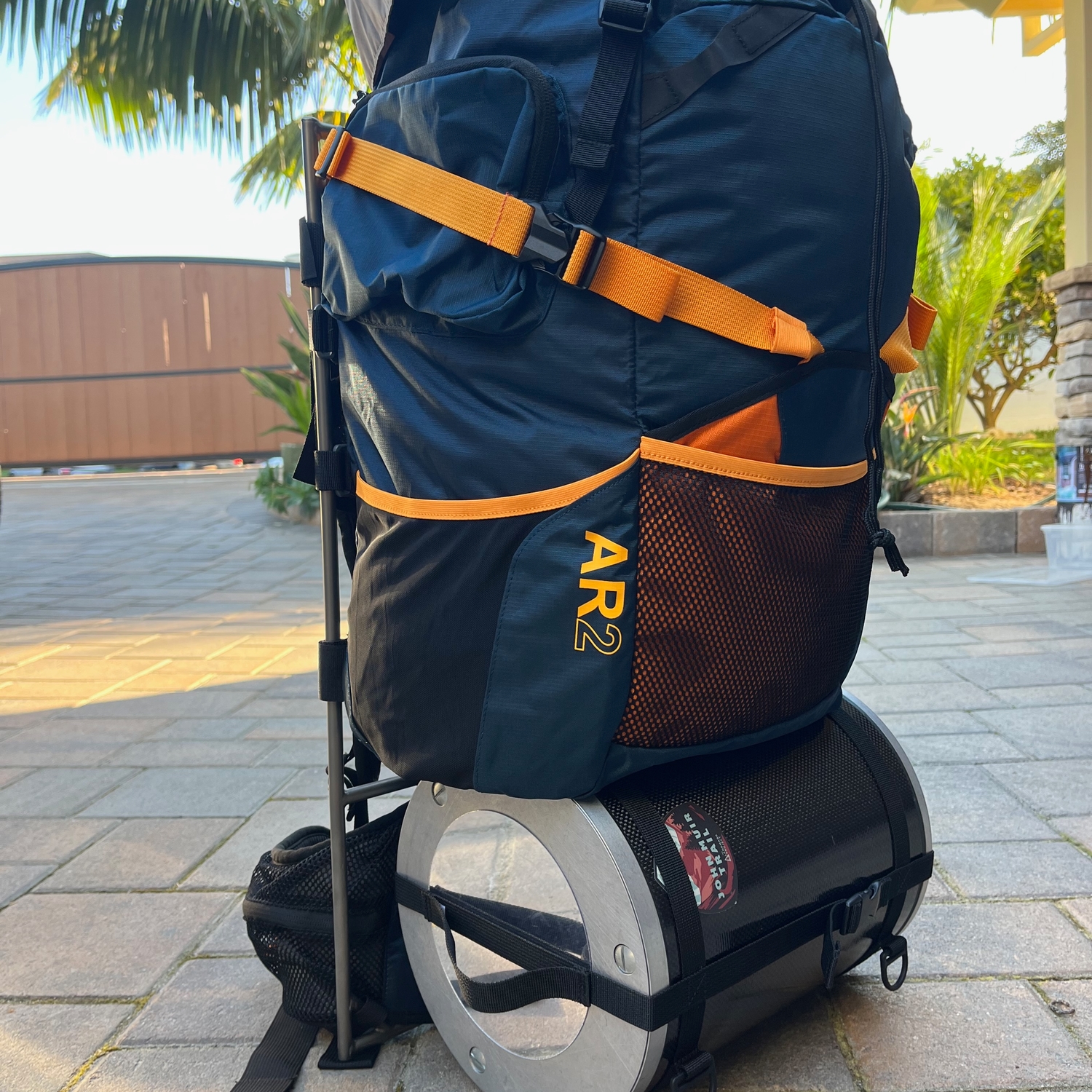 ExoTi™ AR2 Backpack With Titanium External Frame VARGO